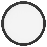 Настінно-стельовий світлодіодний світильник HOME/PL300 black