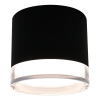 Світильник точковий накладний PURE/PL1 black